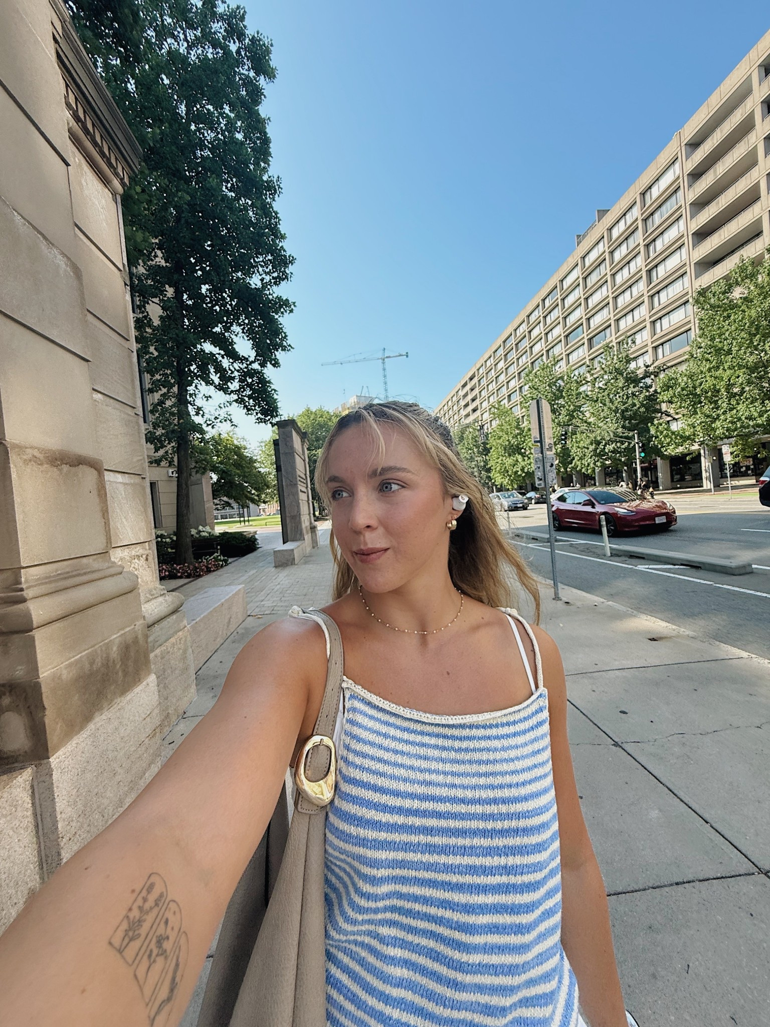 Summer knit tank💙🤍

#LTKSeasonal #LTKFindsUnder50