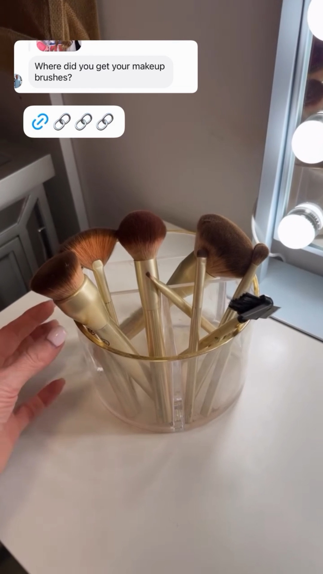 My makeup brushes! Love this set! 

#LTKFindsUnder50 #LTKBeauty #LTKOver40