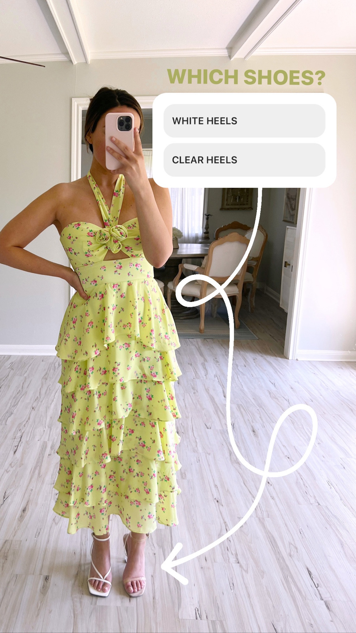 Floral maxi dress! Cutest wedding guest dress for a spring or summer wedding. Paired with white heels or clear heels!

Floral ruffle dress / spring wedding dress / white strappy sandals / Amazon find / clear heels / vacation outfit / shower dress

#LTKwedding #LTKtravel #LTKshoecrush
