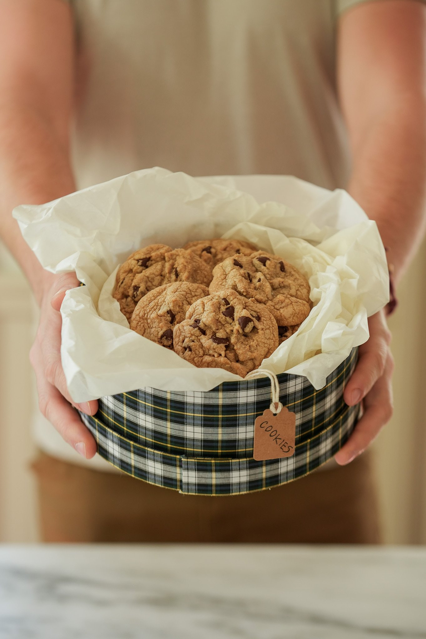 Cookie delivery! We've baked up the perfect chocolate chip cookies and sharing some of our favorite Wayfair items to box them up as beautiful gifts for your family, friends, and neighbors! Wayfair has a beautiful selection of holiday box, bags, and bins! @wayfair’s Black Friday event starts NOW! Everything is up to 80% off with free shipping!


We love the idea of gifting them in an air tight tin to preserve freshness, but also so it can be repurposed in their holiday home decor. Add a little ornament on top for a finishing touch @Wayfair #Ad #WayfairPartner #PaidLink 

 