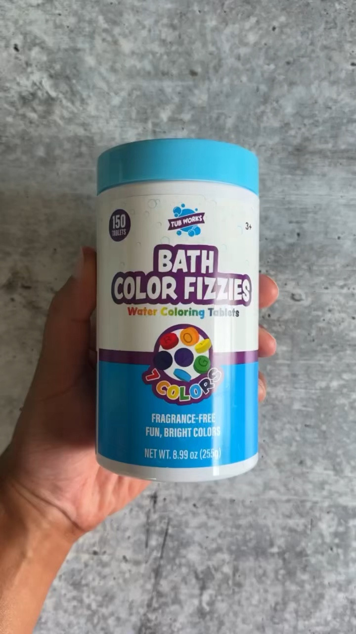 Toddler bath time favorite🛁🫧☺️ these bath color fizzies are such a great way to make bath time extra fun! Non harmful and non toxic too!

Walmart finds, toddler activities, toddler bath, toddler bath time, toddler activities, baby activities, bath essential for baby, Grace White, A Southern Drawl 

#LTKBaby #LTKKids #LTKSaleAlert