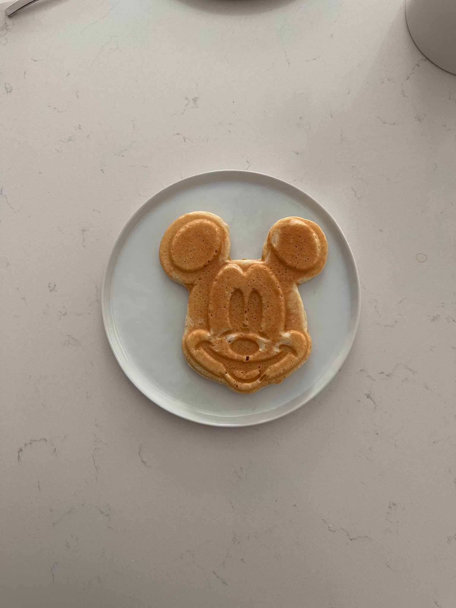 love this Mickey Mouse waffle maker 😭 a snow day tradition 