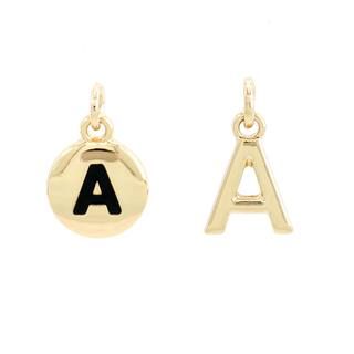 Charmalong™ 14K Gold Plated Letter Charms by Bead Landing™ | Michaels | Michaels Stores