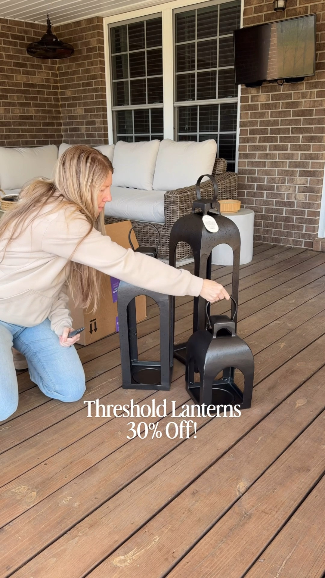 Threshold Lanterns are 30% off! These are great for every season. 

#LTKSaleAlert #LTKHome #LTKSeasonal