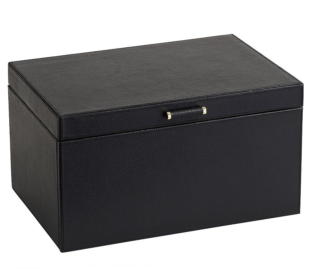 Quinn Jewelry Box - Foil Debossed | Pottery Barn (US)
