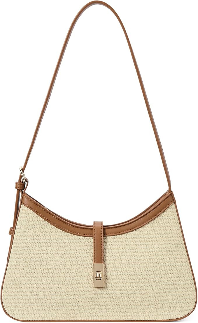 CLUCI Shoulder Bag for Women, Purses for Women, Handbag Hobo Bags Vegan Leather Crossbody Purse w... | Amazon (US)