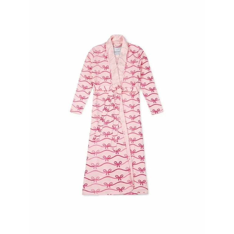 Paris Hilton x Monica + Andy Maternity Organic Cotton Lounge Robe, Sizes XS-XXL | Walmart (US)