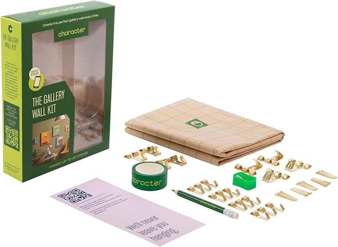 Picture Hanging Kit, with Template, Hardware, and Instructions, for an Easy to Install Customizab... | Amazon (US)