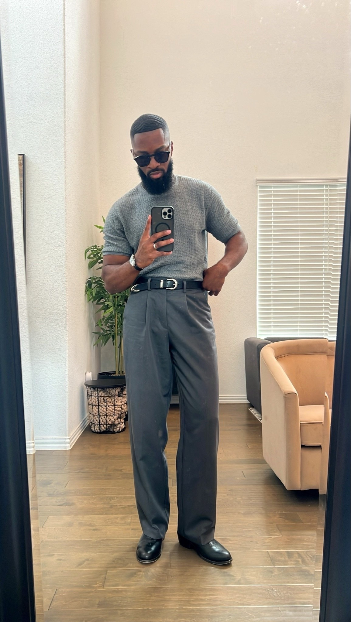 MY GO TO WIDE LEG PLEATED PANTS

#LTKootd #LTKMens #LTKWorkwear