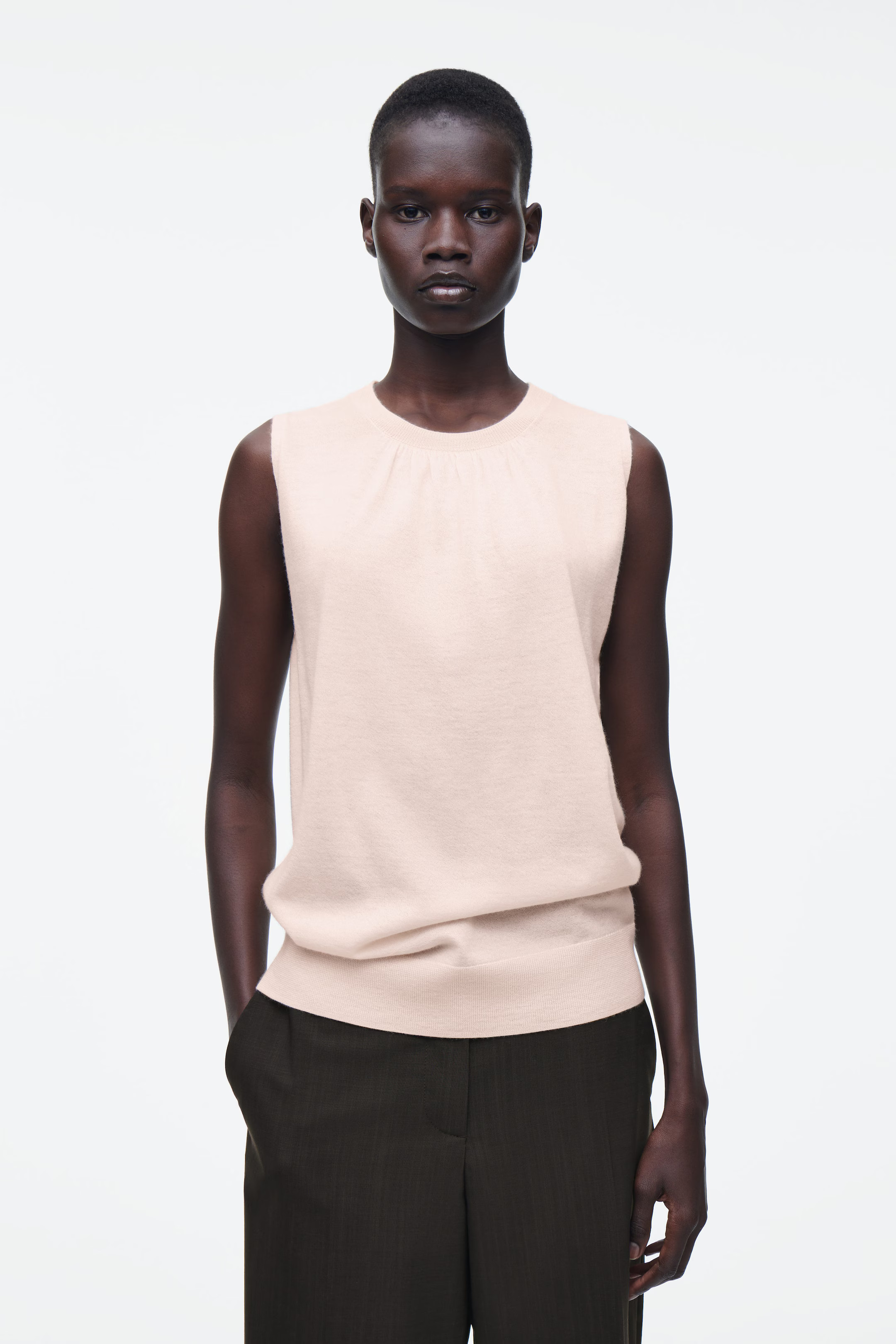 FINE CASHMERE TANK - SOFT TERRACOTTA | COS | COS (EU)