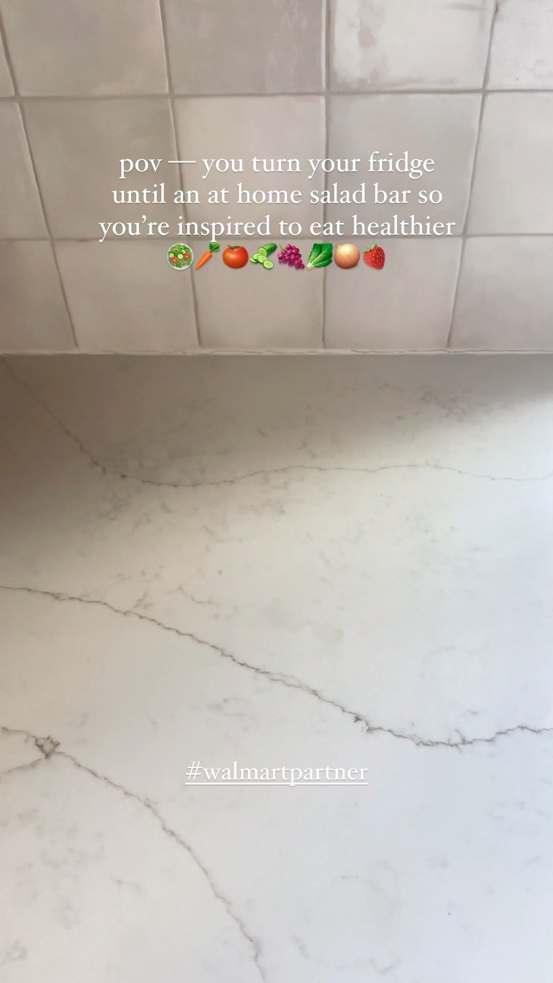 a masterpiece 🤌🏽🤩 🥗🥕🍅🥒🍇🍓 #walmartpartner 

Best part is I got everything delivered with @walmart in under 2hrs with my Walmart+ membership too, including the groceries — like are you kidding me?!? 🥲 win win 🙌🏽 

#walmart #walmartfinds #walmarthome #liketkit walmart must haves, walmart favorites, walmart best sellers, walmart organization, viral walmart finds, fridge organization, organized home, at home salad bar, the home edit, neutral aesthetic, neutral home decor, home furnishings @shop.ltk @walmart    

#LTKMostLoved #LTKhome #LTKVideo #LTKfindsunder50