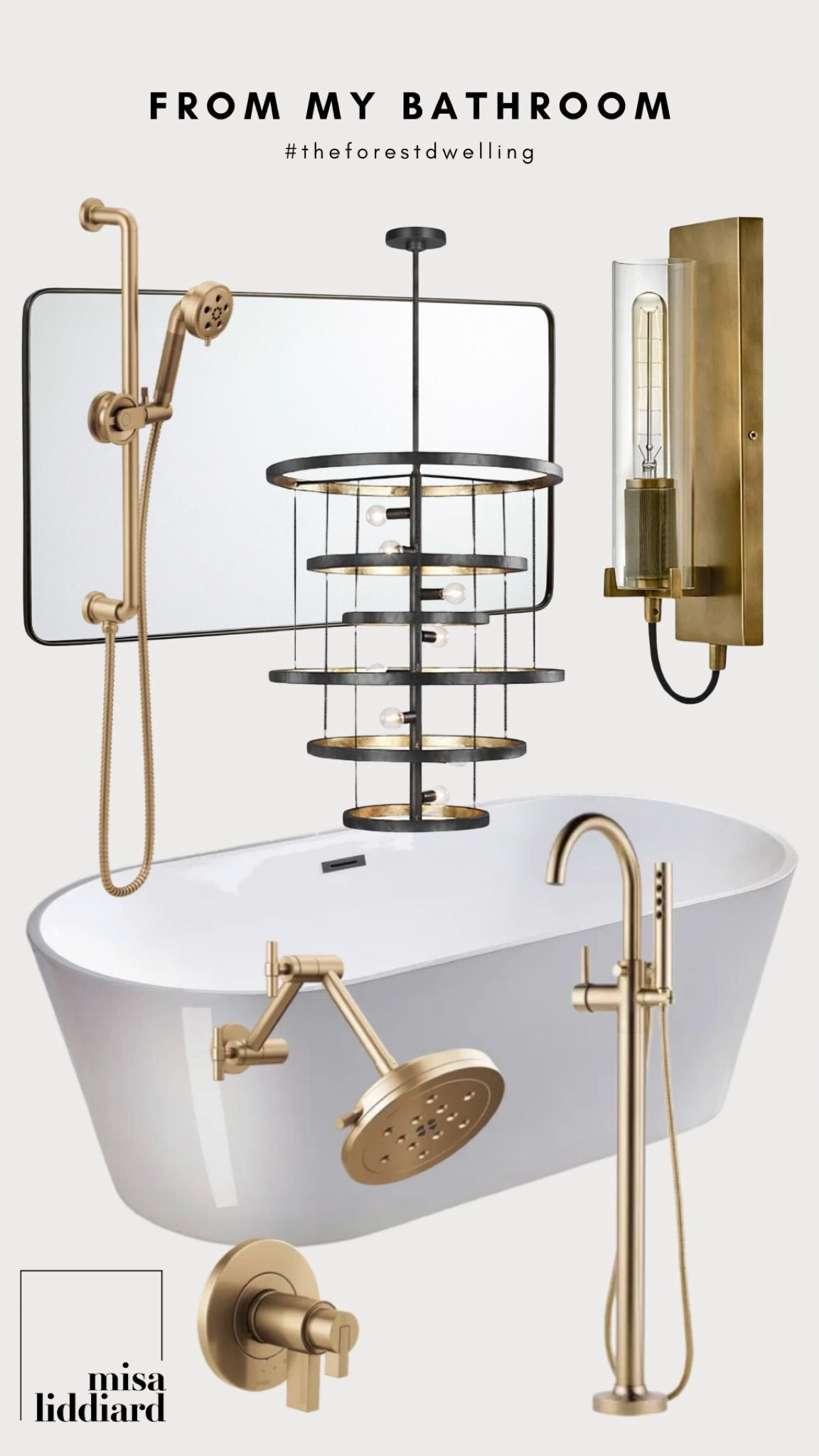 Sharing my bathroom sources. The soaker tub is similar to what we have.

#LTKHome #LTKStyleTip