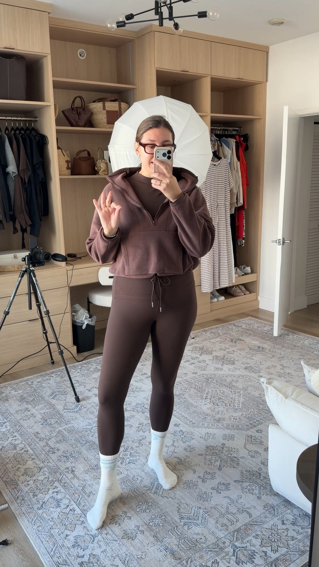 Chocolate lounge set = cozy perfection

Keywords:
lounge set, cozy outfit, amazon fashion, neutral style

#LTKfitnessgoals #LTKActive #LTKMidsize