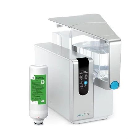 AquaTru Classic Alkaline Countertop Water Filtration System for PFAS & Other Contaminants with 4-Stage Ultra Reverse Osmosis Technology | Walmart (US)