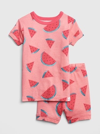 babyGap Watermelon Short Pj Set | Gap US