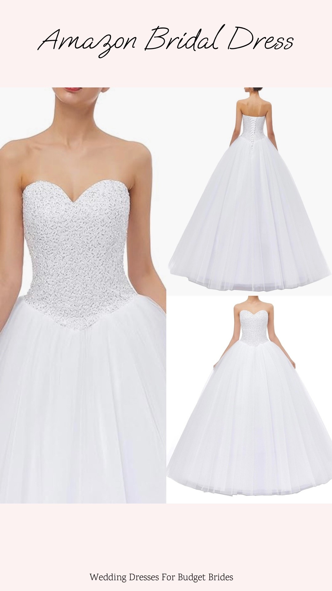 Affordable, simple wedding dress on Amazon under $100.

Reception dresses, bride wedding dresses, courthouse elopement dresses, long white dresses, minimalist wedding dresses, or micro wedding dresses. 

#LTKWedding #LTKSeasonal