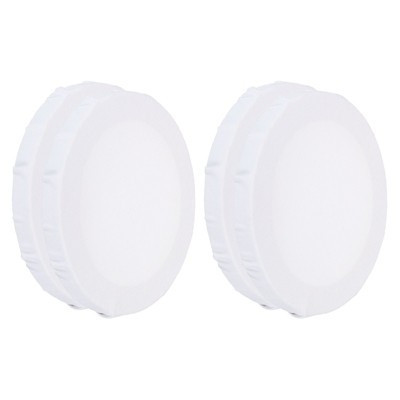 Unique Bargains Blank Art Canvas Panels 4 Pcs White 6x6 Inch | Target