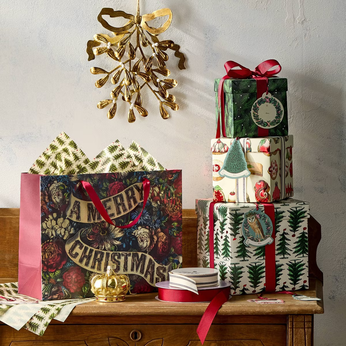 John Derian for Target Metal Mistletoe Hanging Wall Decor | Target