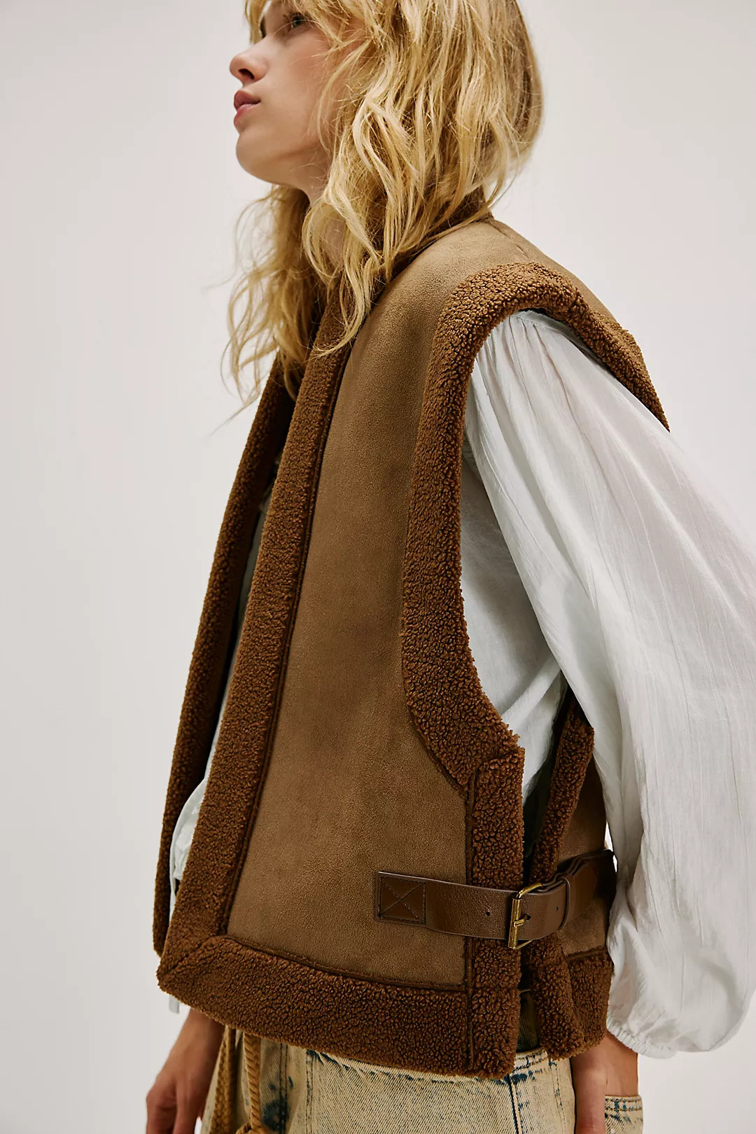 Marianna Vegan Suede Vest | Free People (Global - UK&FR Excluded)