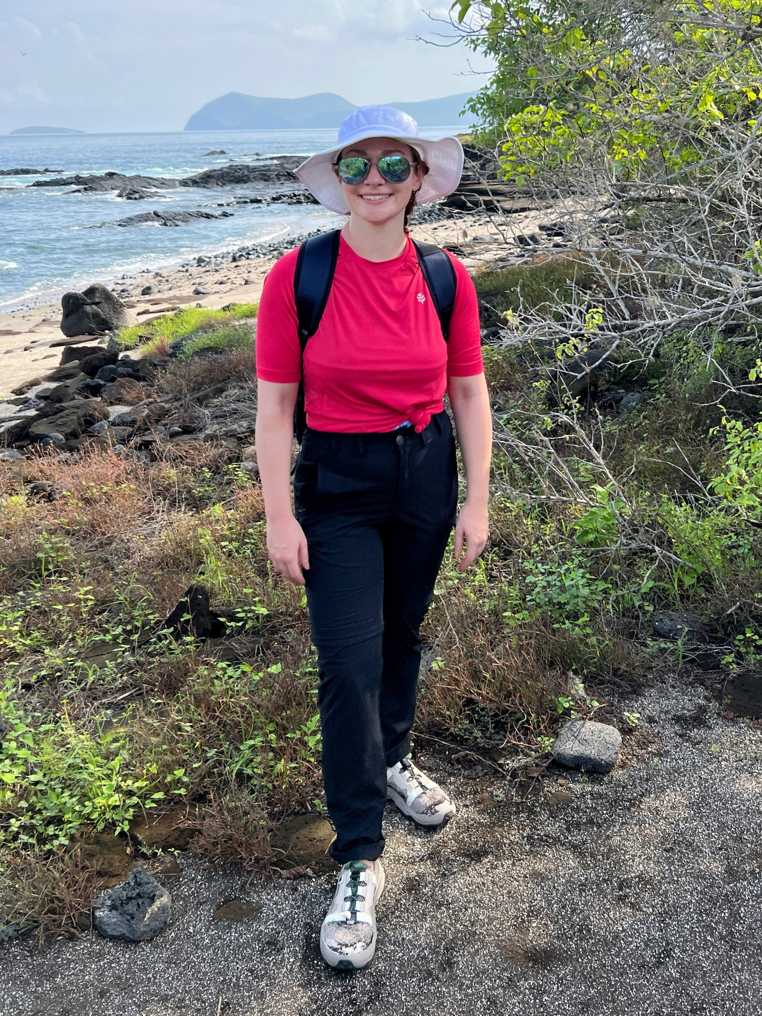 Perfect hiking outfit - staying protected from the sun with UPF clothing and zip off pants from Mier Sports  

#LTKtravel #LTKswim #LTKSeasonal