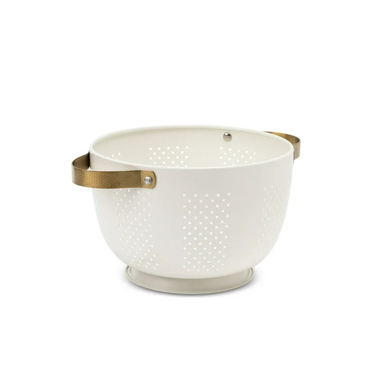Thyme & Table Luxe 5QT Stainless Steel Colander with Gold-Tone Handles | Walmart (US)