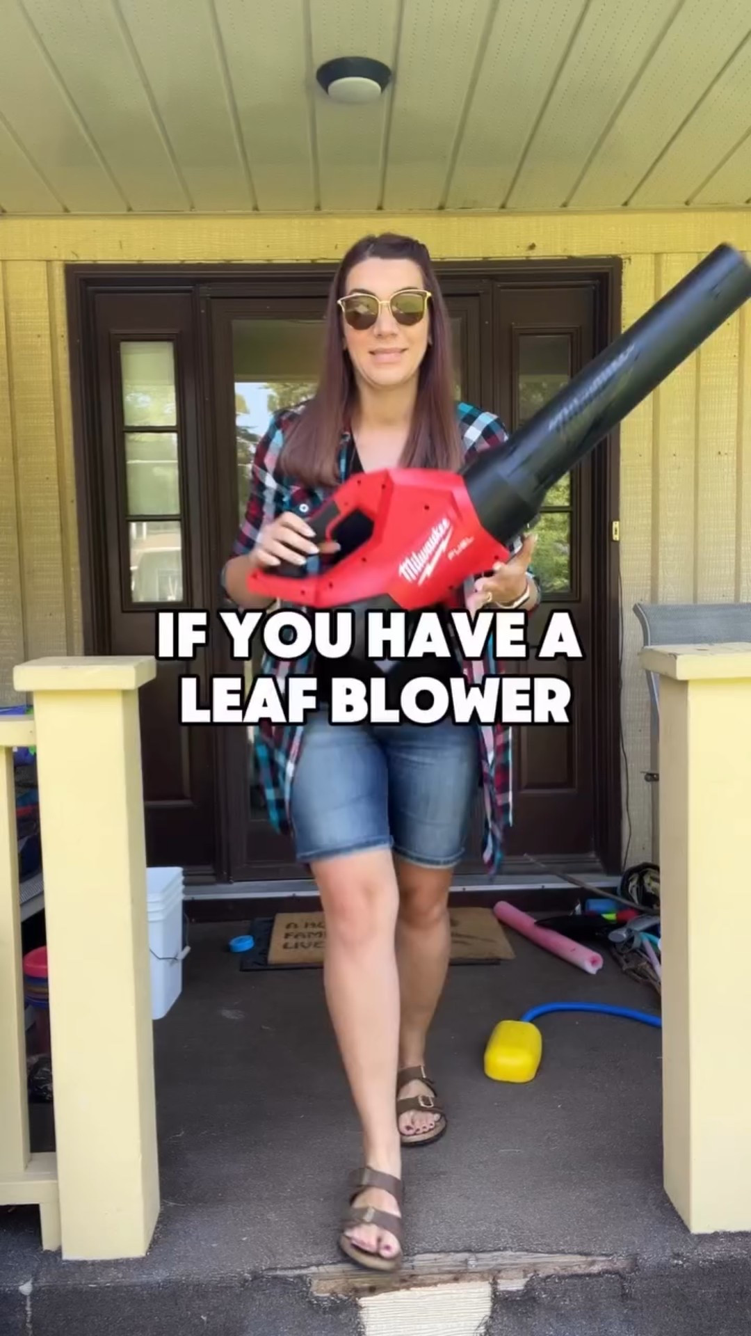 My husband: “The leaf blower is not a toy.”
Me: loads ball pit balls into it and launches them at the kids 😬 🎯

This impromptu activity turned into the best afternoon! 🥳 

➤ Launch the balls and let the kids catch them or chase them down
➤ Or set it to t-ball mode by hovering a ball in the air and taking a swing! ⚾️

Simple. Hilarious. 100% chaotic fun.

⚠️ Use common sense, adult supervision required, and maybe don’t do this right after your husband gives a safety speech 😂

Would your kids love this?? Drop a ❤️ if you’d try it! 

And make sure to share with another fun-loving Mama! 🫶 

*original inspiration from @the_little_playroom - I added the t-ball activity 🥰 

#momlife #funforkids #leafblowergames #momhack #kidactivities #reallifeparenting #backyardfun #homeschoolmom #parentingwin #gratefulheartcollective #momhacks