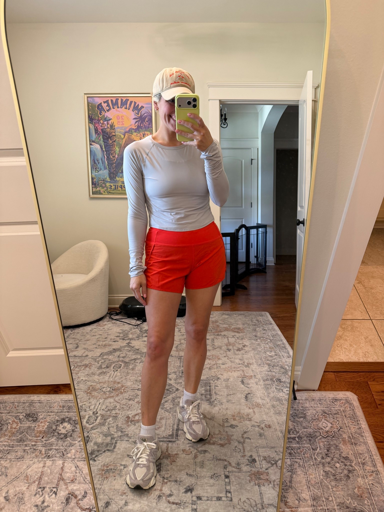 Very casual Monday fit! 
Shorts and top Amazon- size small
Shoes run TTS
Hat is Anthro! 

#LTKootd #LTKActive #LTKPetite