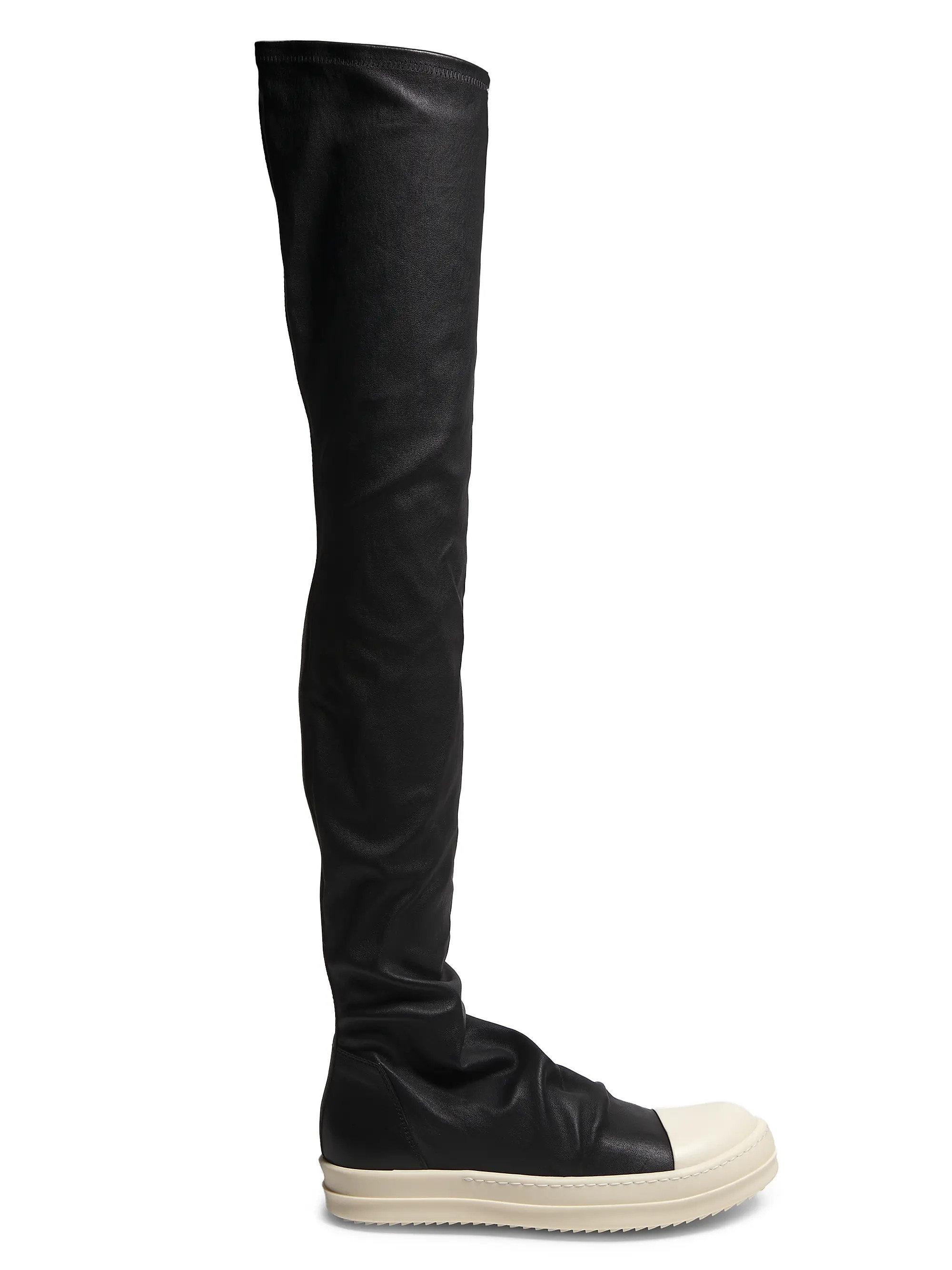 Leather Over-The-Knee Stocking Boots | Saks Fifth Avenue