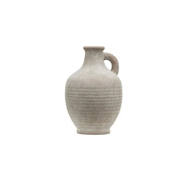 Better Homes & Gardens Indoor Ceramic Handled Jug, 7" Brown | Walmart (US)