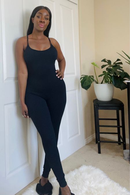 loving this bodycon jumpsuit 🥰 you can dress it up or dress it down. literally the most comfy outfit I have right now :)

#LTKsalealert #LTKstyletip