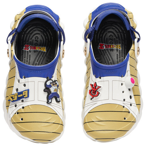 Crocs Boys Crocs Dragon Ball Z Echo Clogs - Boys' Grade School Shoes Gold/Blue/White Size 5.0 | Champs Sports Canada