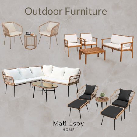 Outdoor Furniture Amazon Finds 

#LTKHome