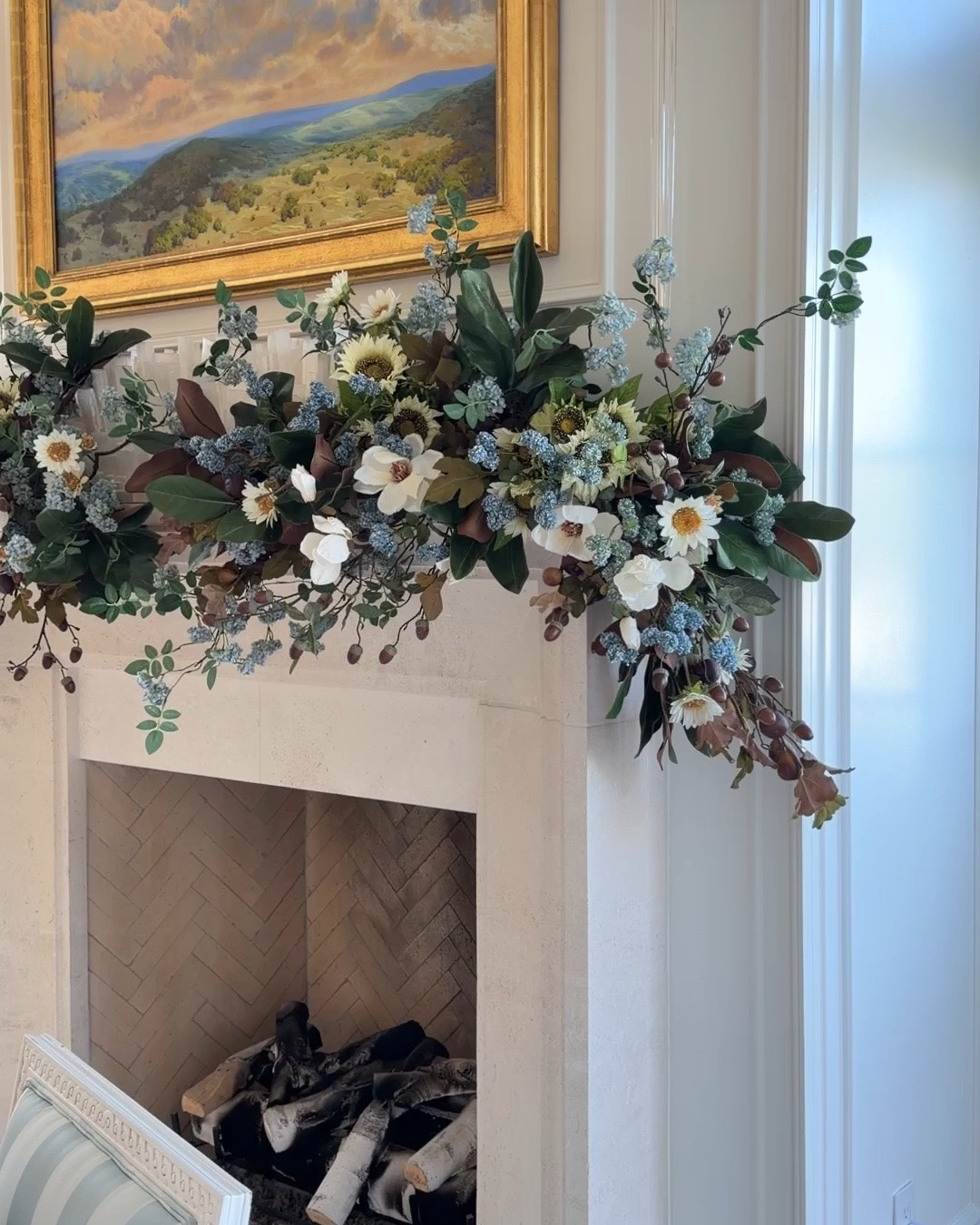 My fall mantel and all the fall stems I used.

#LTKHome #LTKSeasonal