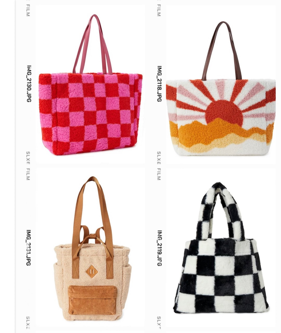 Adorable Sherpa tote bags 

#LTKitbag #LTKSeasonal #LTKGiftGuide