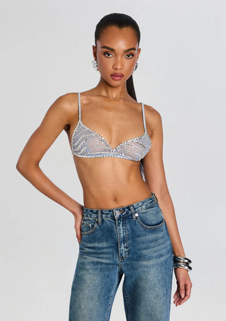 Tansy Embellished Bra | Retrofete