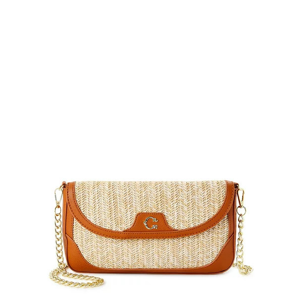 C. Wonder Women’s Adult Elena Convertible Clutch Crossbody Handbag | Walmart (US)