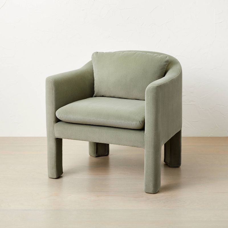 Linaria Fully Upholstered Velvet Accent Chair - Opalhouse™ designed with Jungalow™ | Target