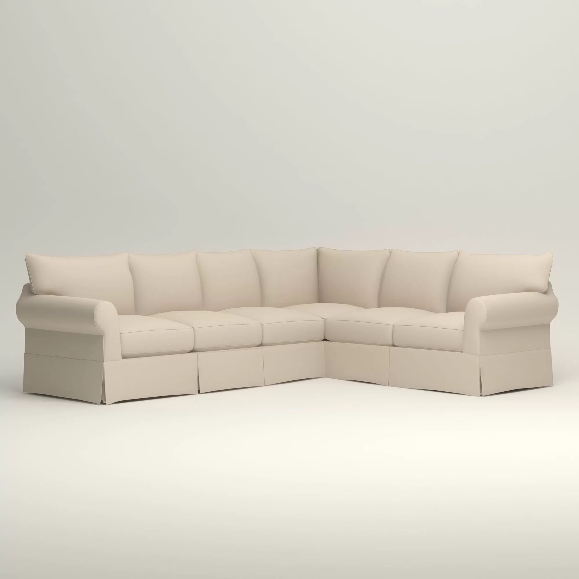 Bircham 2 - Piece Slipcovered Sectional | Wayfair North America