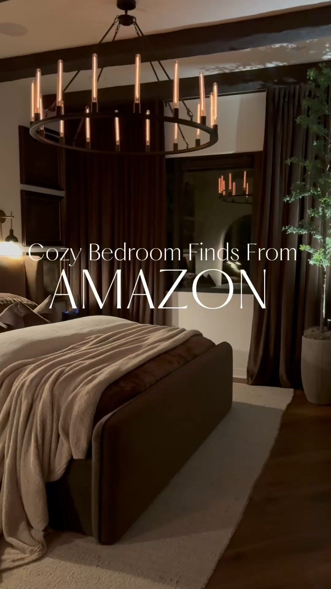 Here are my favorite cozy bedroom finds from Amazon that I can't get enough of!   🤎

- Neutral Jute Rug
- Tabletop Fire Pit
- Velvet Brown Quilt
- Moody Bedroom Decor
- Bedroom Lighting
- Plant Lighting
- Velvet Lumbar Pillows
- Picture Lighting

#founditonamazon #amazonfinds #amazonhome #homedecor #bedroomdecor #luxurybedroom #cozybedroom #affordablehomedecor #interiordesign #homeupdates

#LTKHome #LTKStyleTip #LTKFindsUnder50
