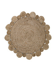 4ft Scalloped Jute Rug | Home | Marshalls | Marshalls