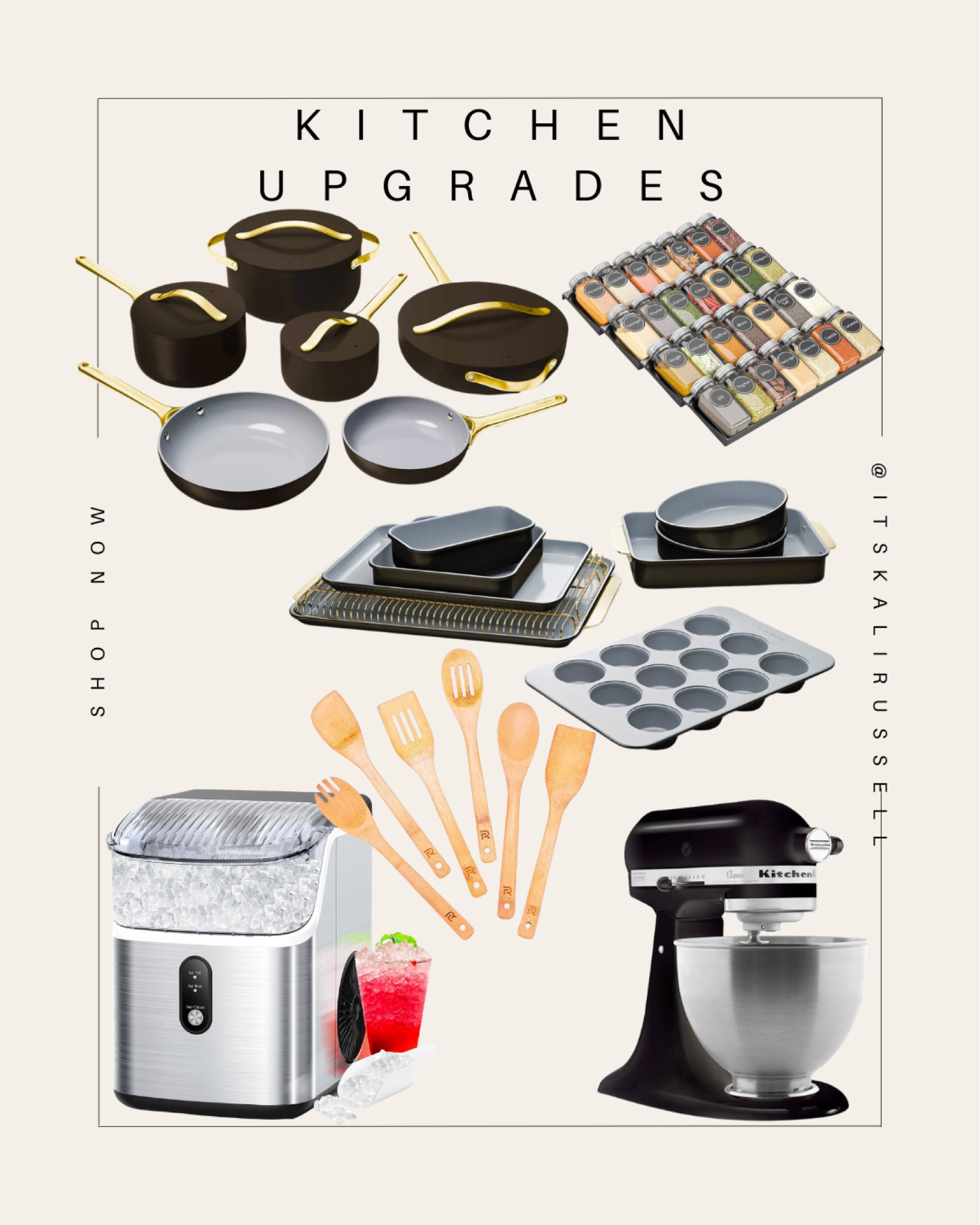 Kitchen upgrades 
#appliances #mixer #kitchenaid #nuggetice #cookware #bakeware #nontoxic 

#LTKMostLoved #LTKGiftGuide #LTKhome