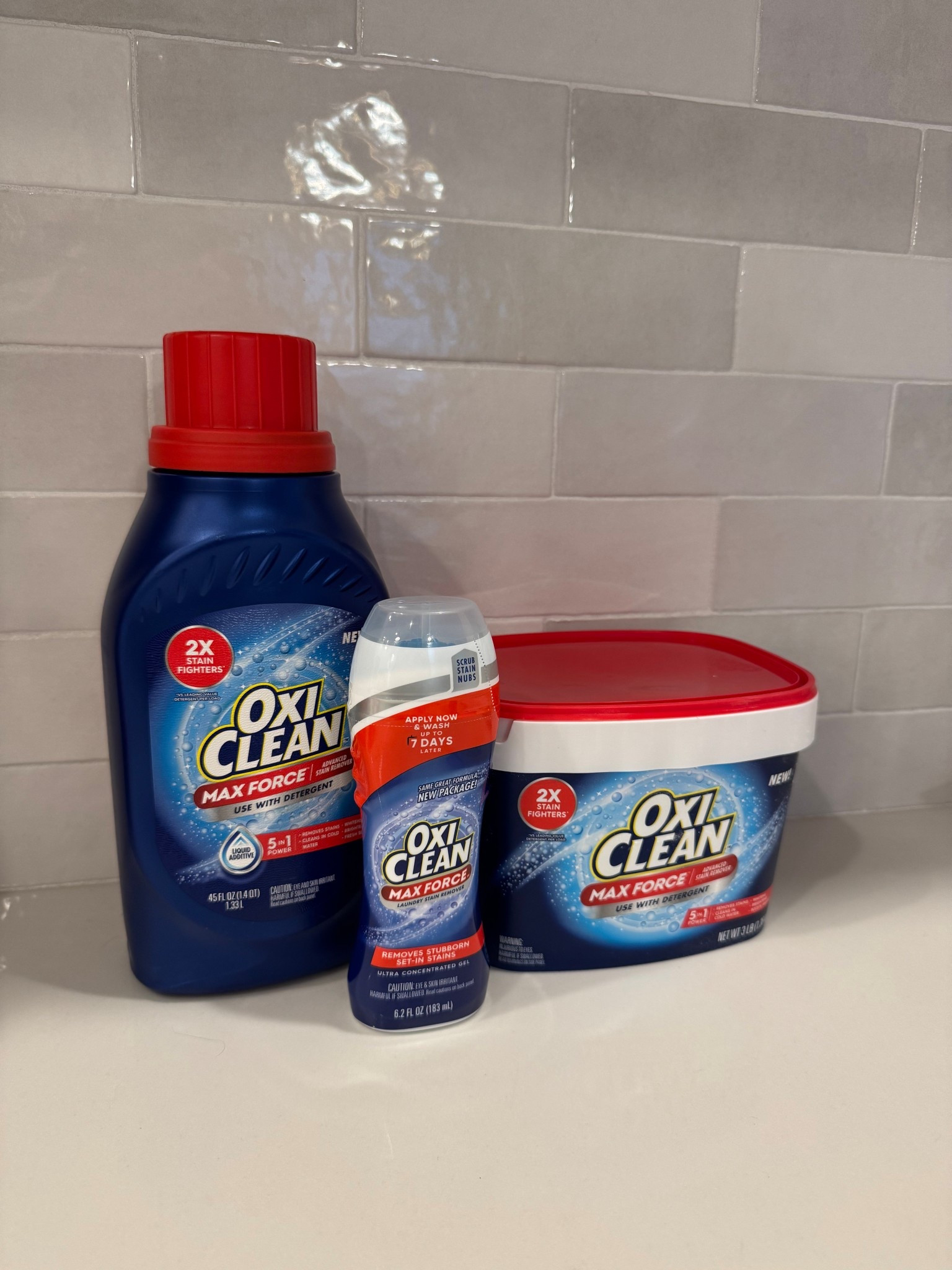 I love adding this @oxicleanofficial Max Force Advanced Stain Remover Powder to each load — it tackles those set in stains that I forgot about, brightens and whitens each time. It’s like a second set of hands for me! We picked ours up @Walmart #oxicleanpartner #oxiclean 

#LTKdayinmylife #LTKmomlife
