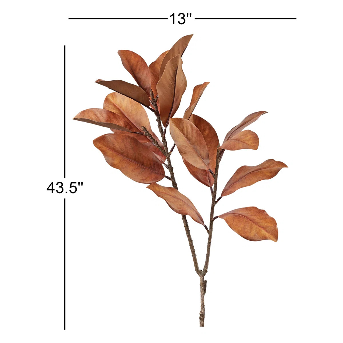 Fall Magnolia Leaf Spray (Set of 6) | Wayfair North America