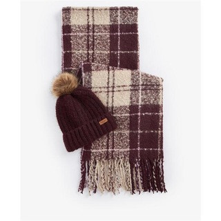 Saltburn Beanie & Tartan Scarf Gift Set | Flannels UK