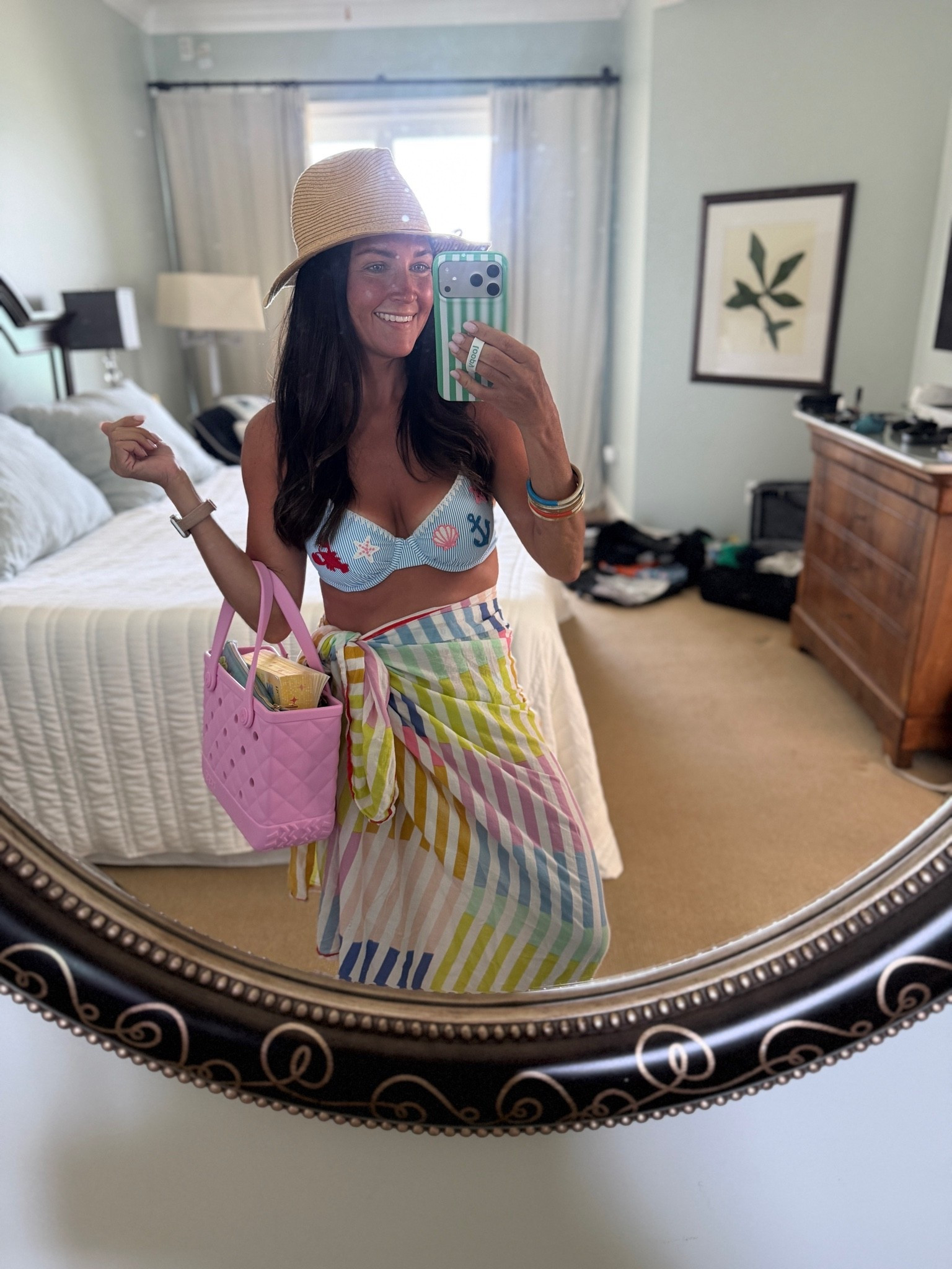 This striped sarong is my favorite beach coverup! This baby bogg bag is the best for a personal size beach tote with sunscreen and a book!

#LTKootd #LTKTravel #LTKSwim