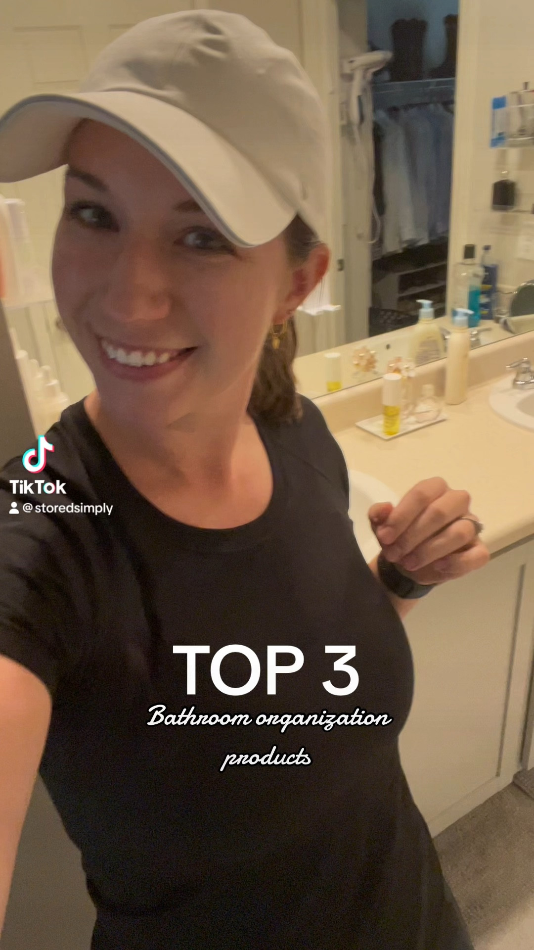 We love these for bathrooms! Especially those without drawers! #bathroomorganization