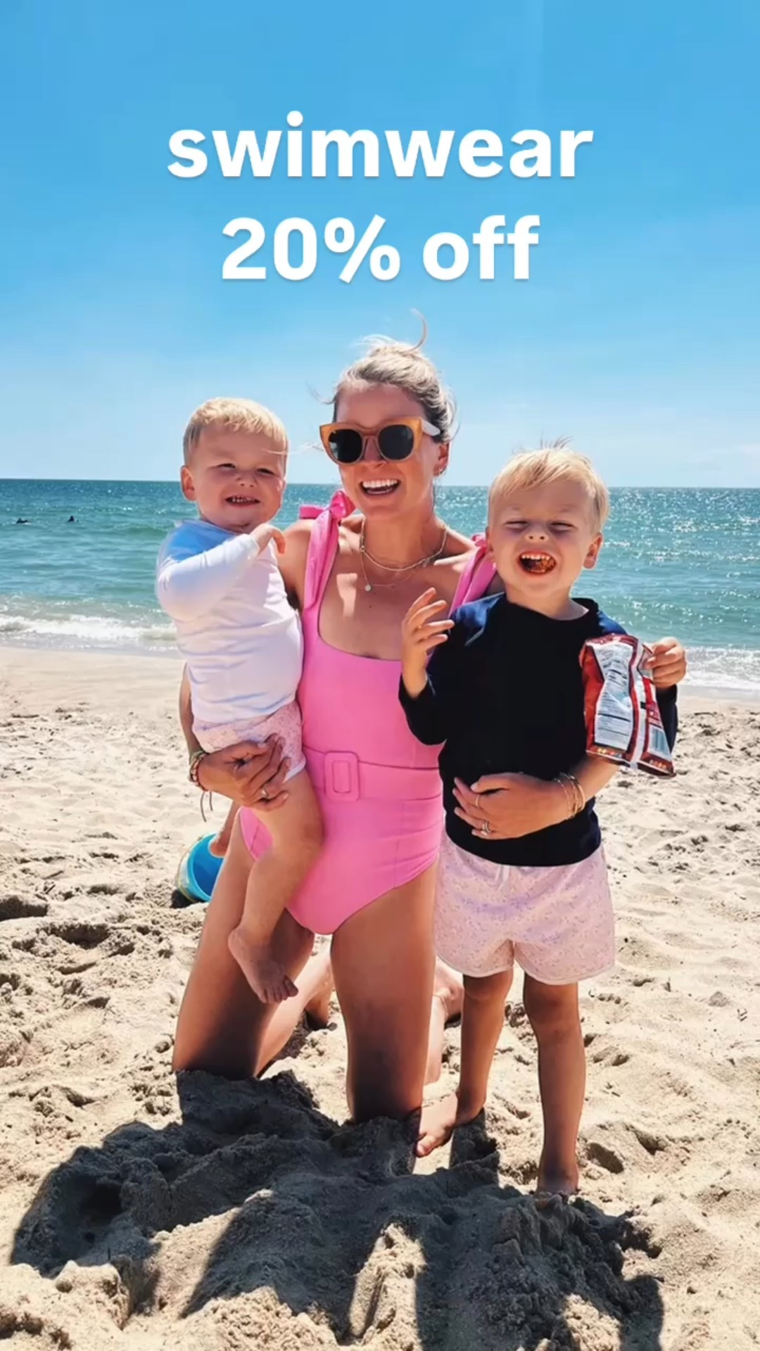 today only! 20% off with code HAPPY20. I’m wearing all smalls 



#LTKSwim #LTKSaleAlert