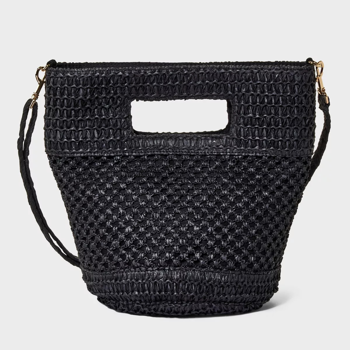 Straw Crossbody Bucket Bag - Universal Thread™ | Target
