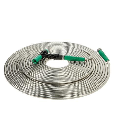 Belmont Garden Metal Lite Hose with Comfort Grip and 2-in-1 Nozzle - 10087235 | HSN | HSN