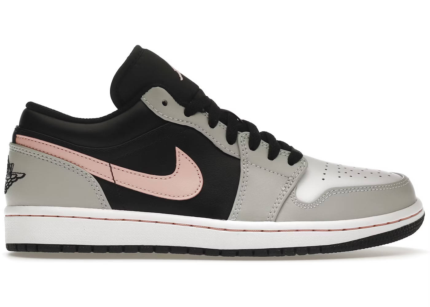 Jordan 1 LowBlack Grey Pink | StockX